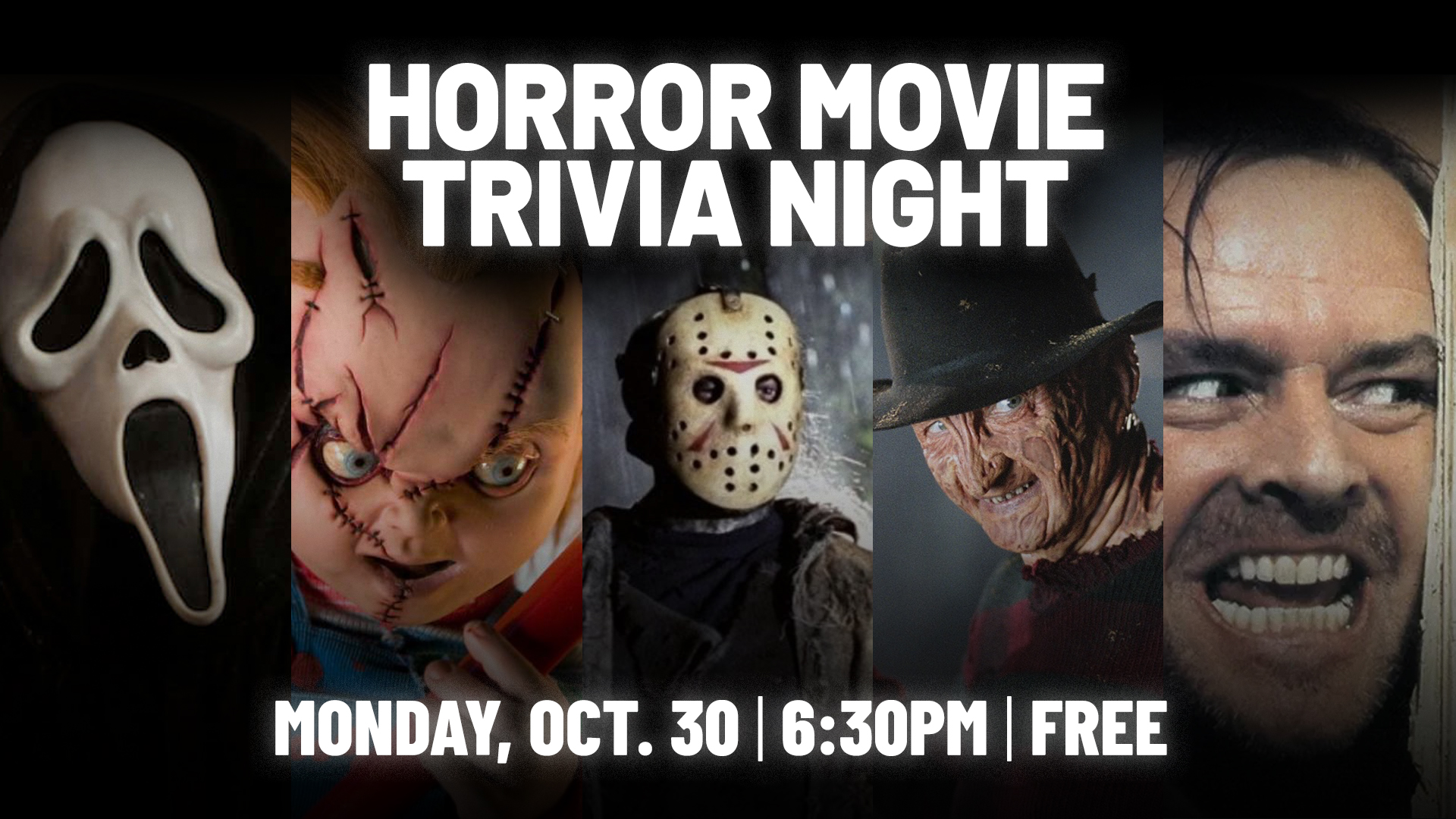 Promo image of Horror Movie Trivia at Assembly Food Hall