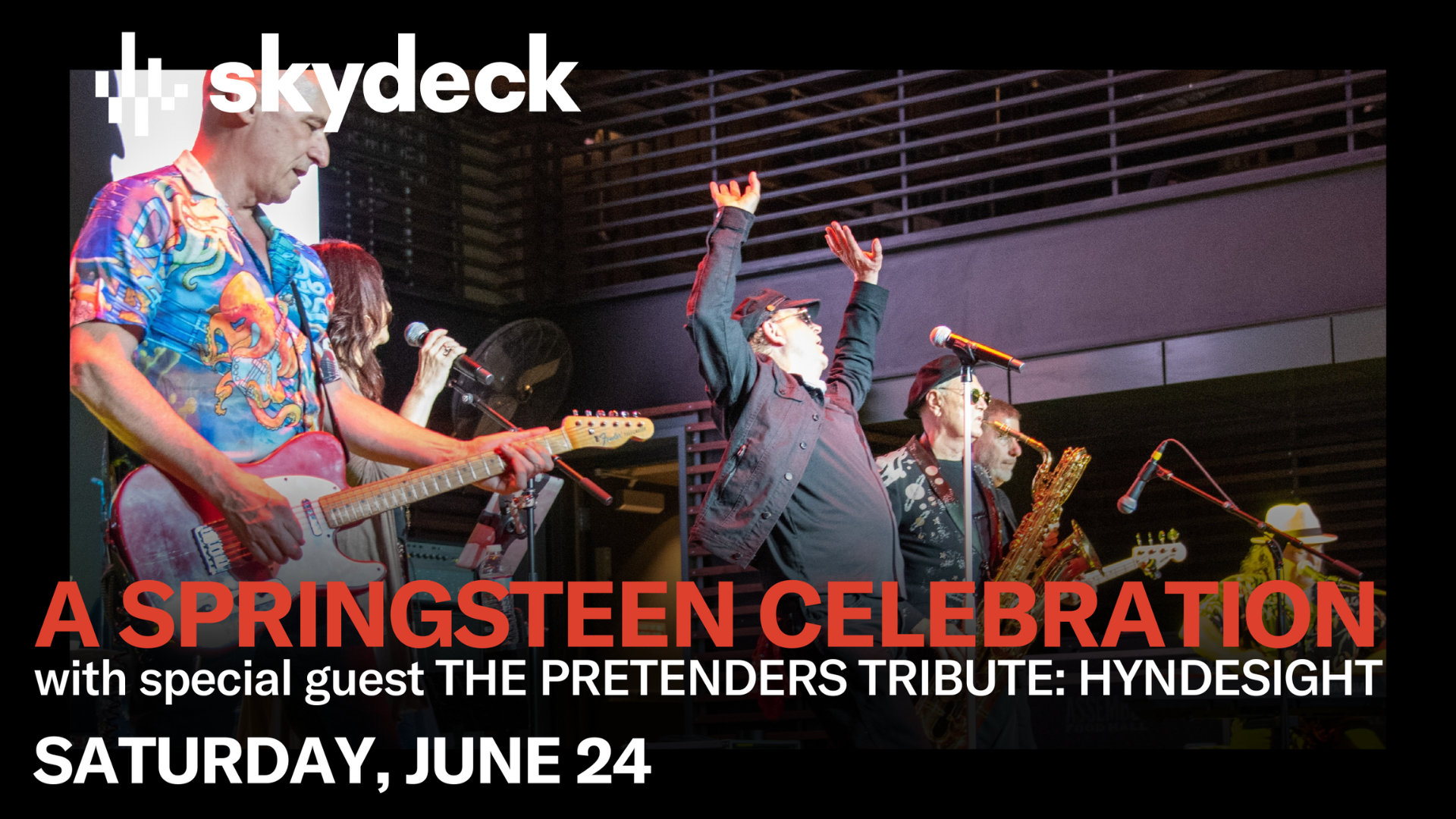 Promo image of A Springsteen Celebration on Skydeck