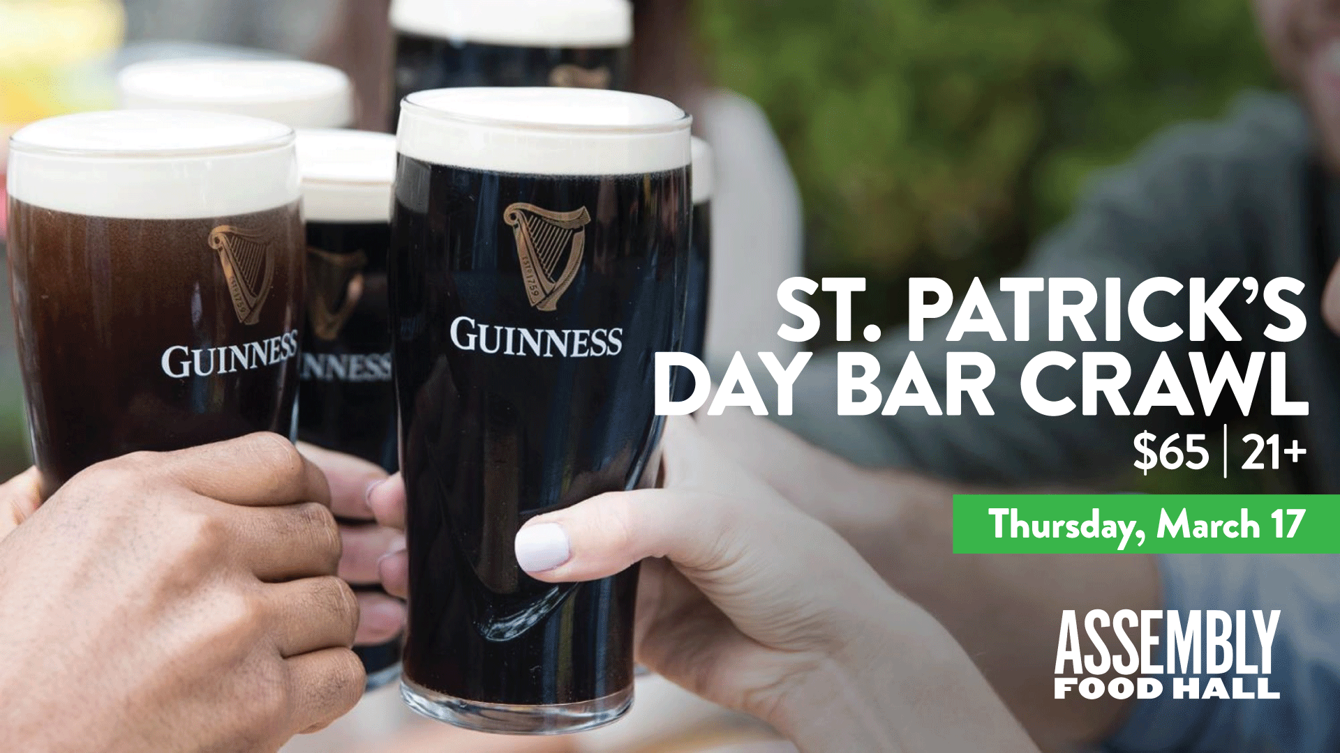 St. Patrick’s Day Bar Crawl - hero
