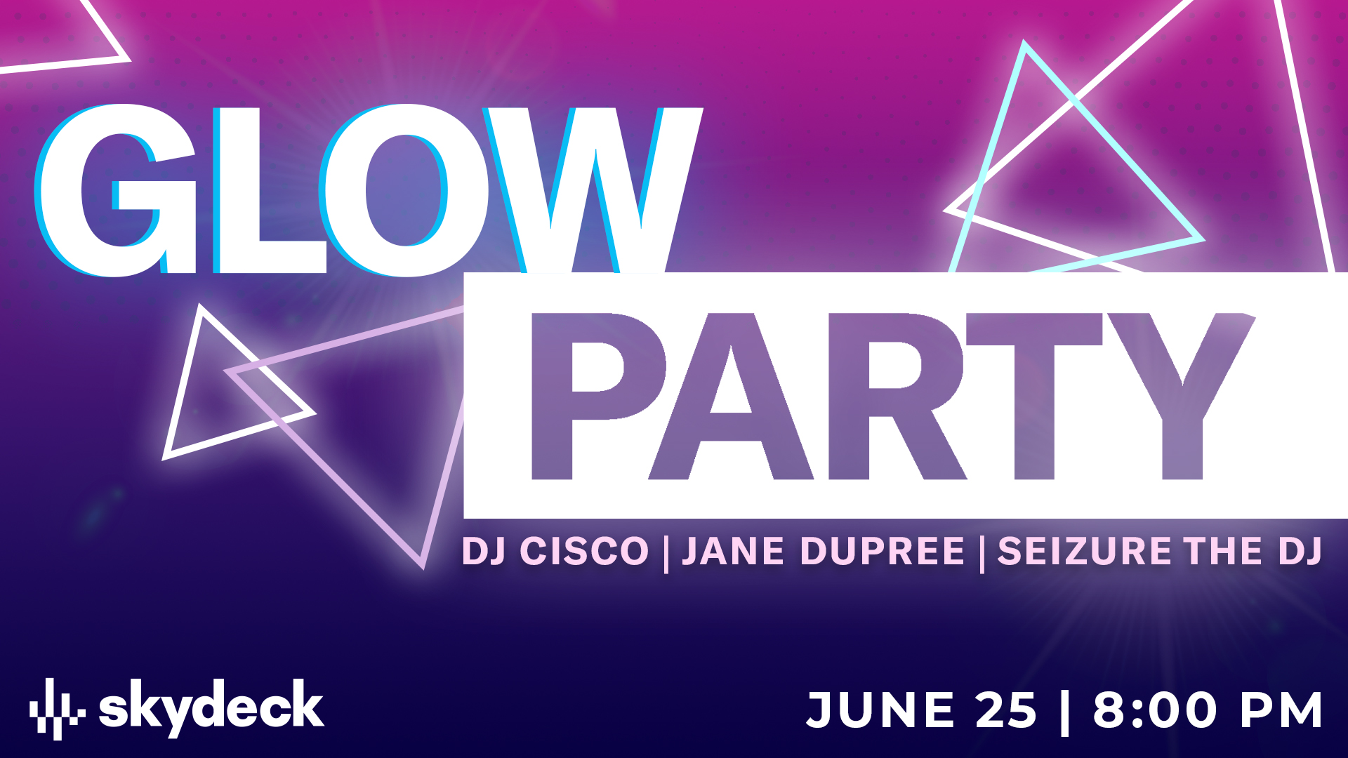Glow Party with DJ CISCO on Skydeck - hero