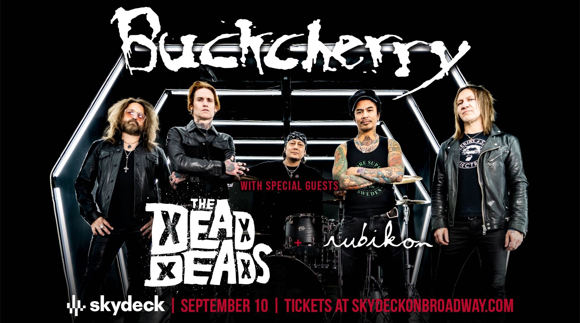 Promo image of Buckcherry on Skydeck