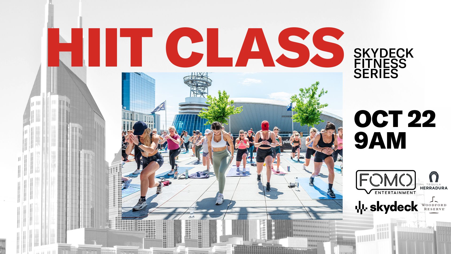 Promo image of Skydeck Fitness Series | FOMO Entertainment