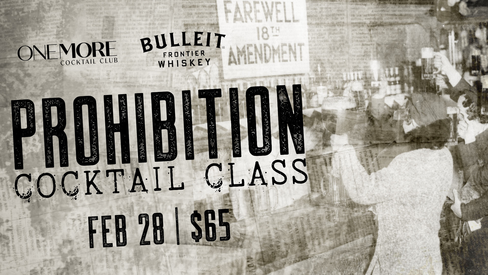 Promo image of Shaken N’ Stirred Prohibition Era Cocktails