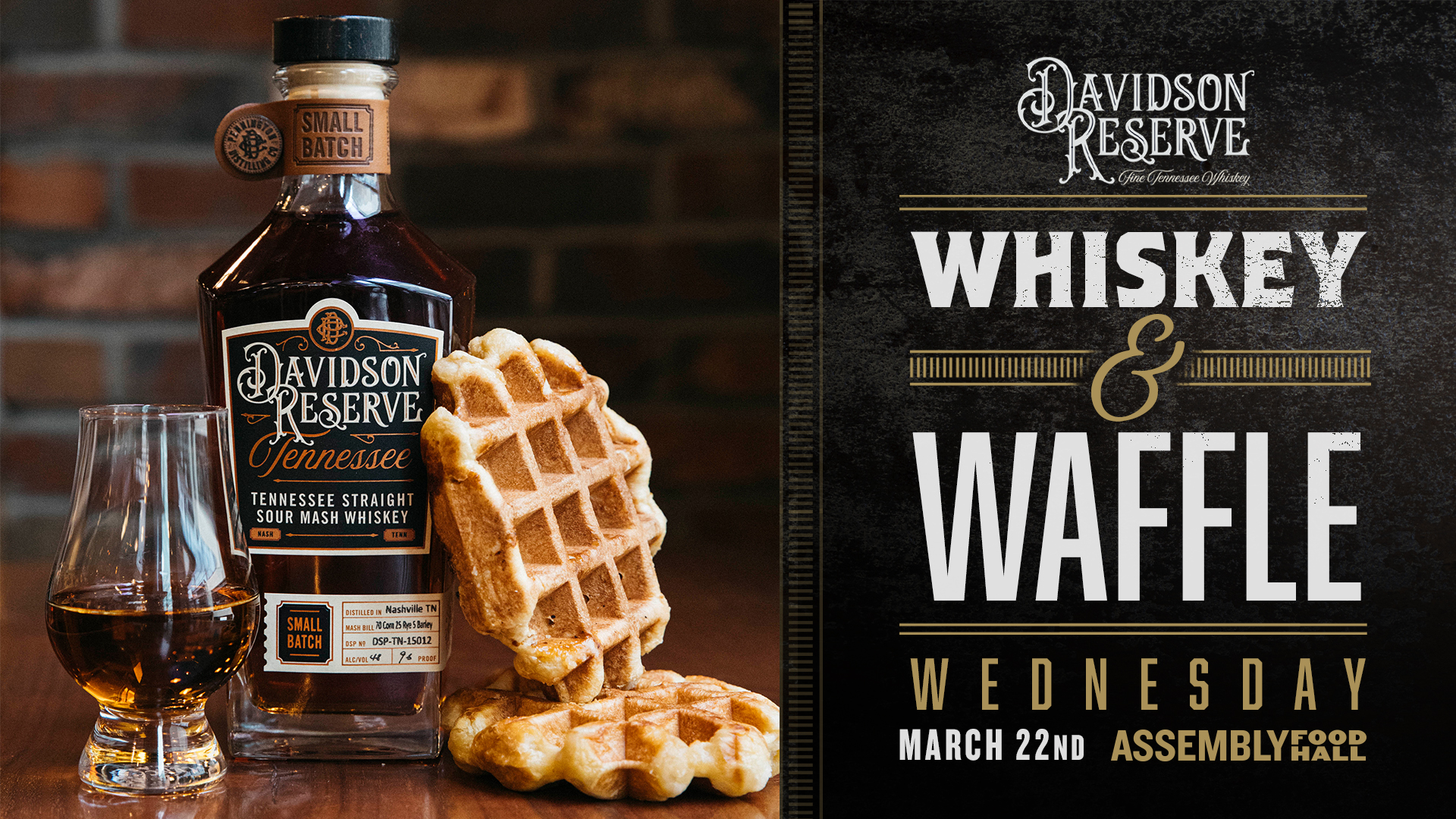 Whiskey & Waffle Wednesday - hero