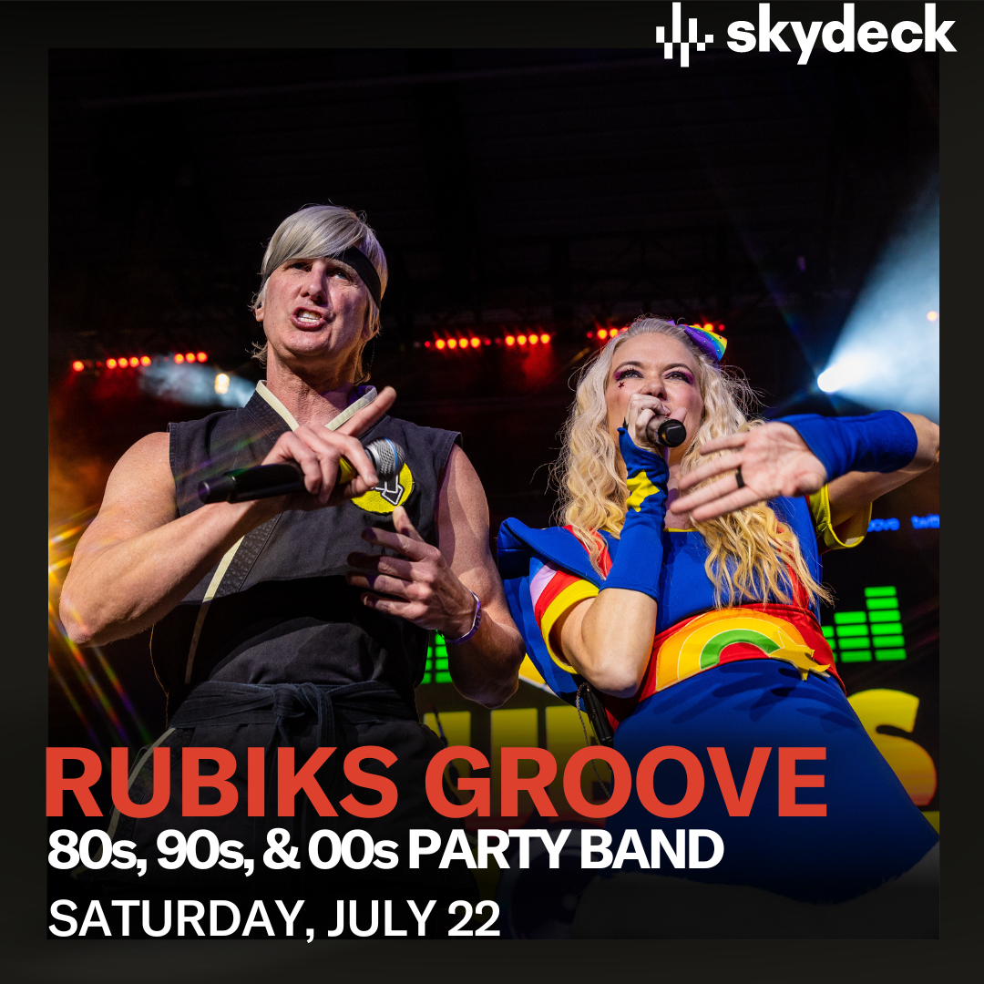 80s, 90s, 00s Party Band: Rubiks Groove on Skydeck - hero