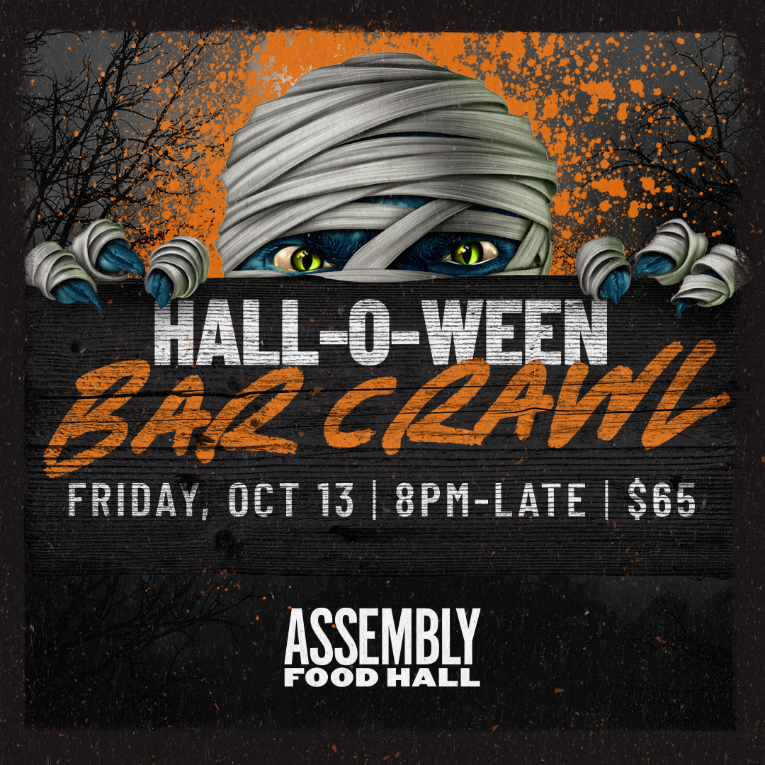 Promo image of 2nd Annual Hall-O-Ween Bar Crawl