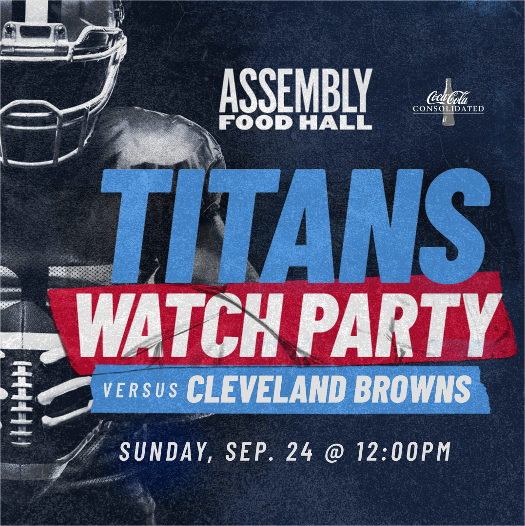 Promo image of Titans vs Browns Watch Party