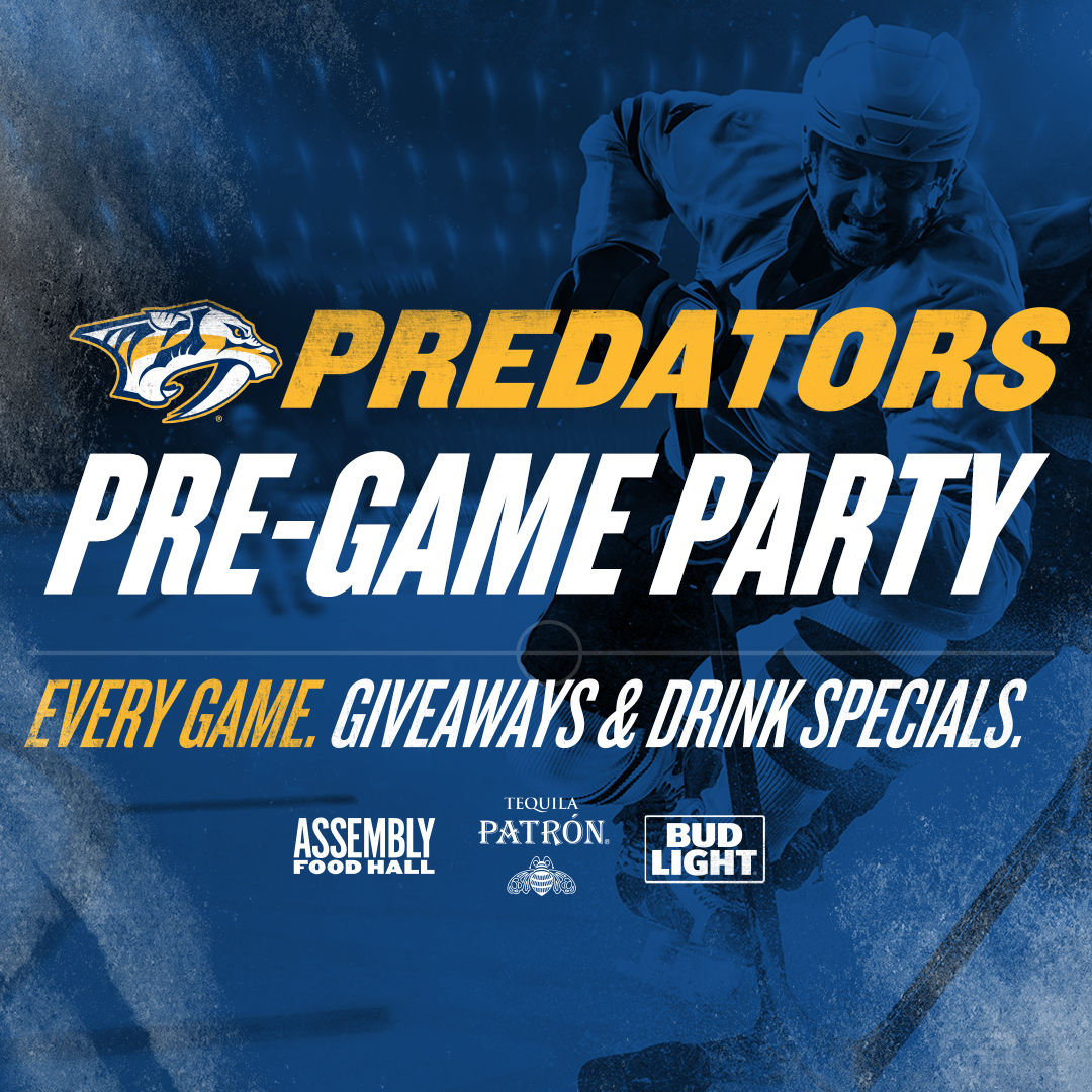 Promo image of Predators Pre-Game Party