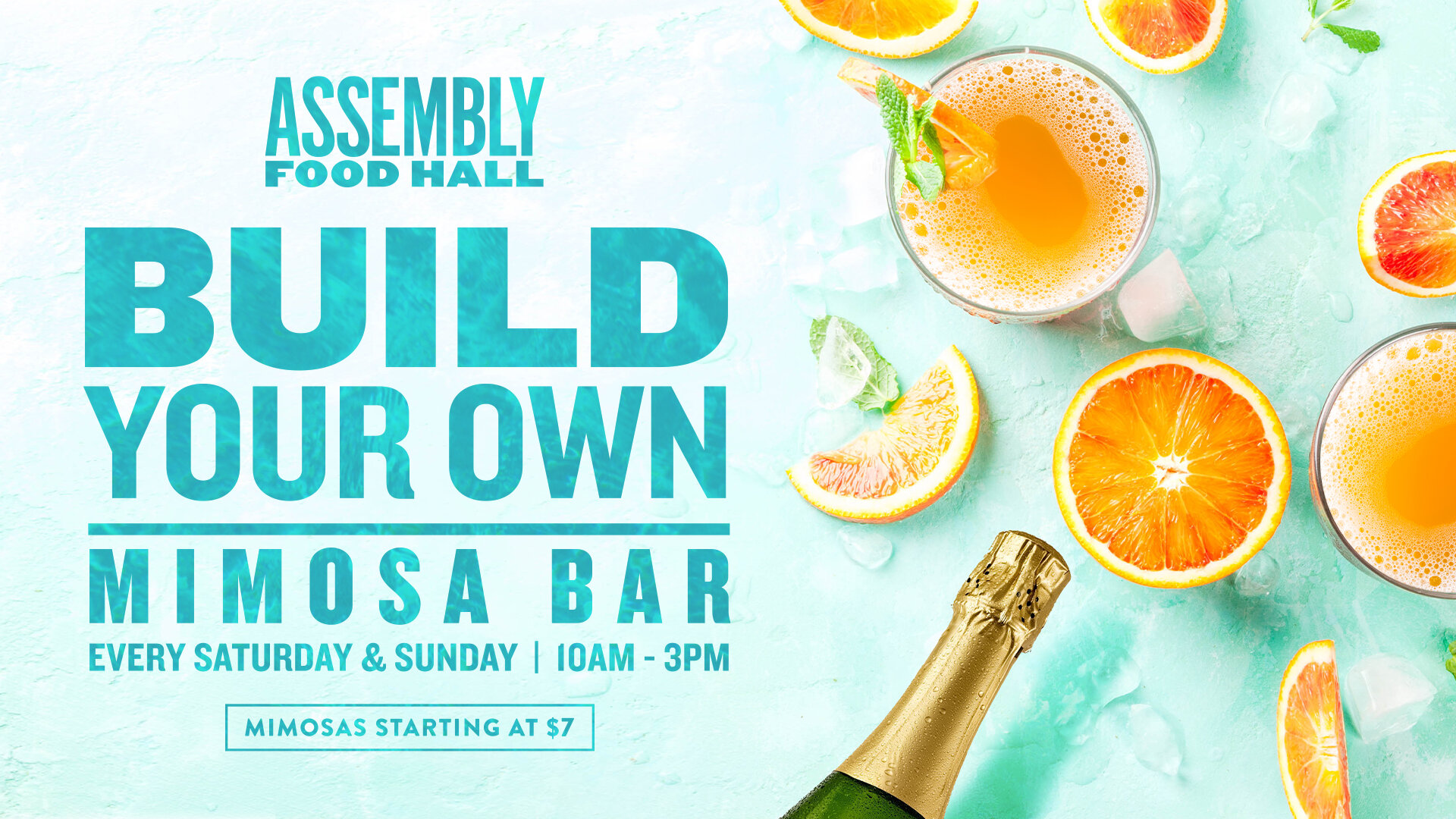 Build Your Own Mimosa Bar