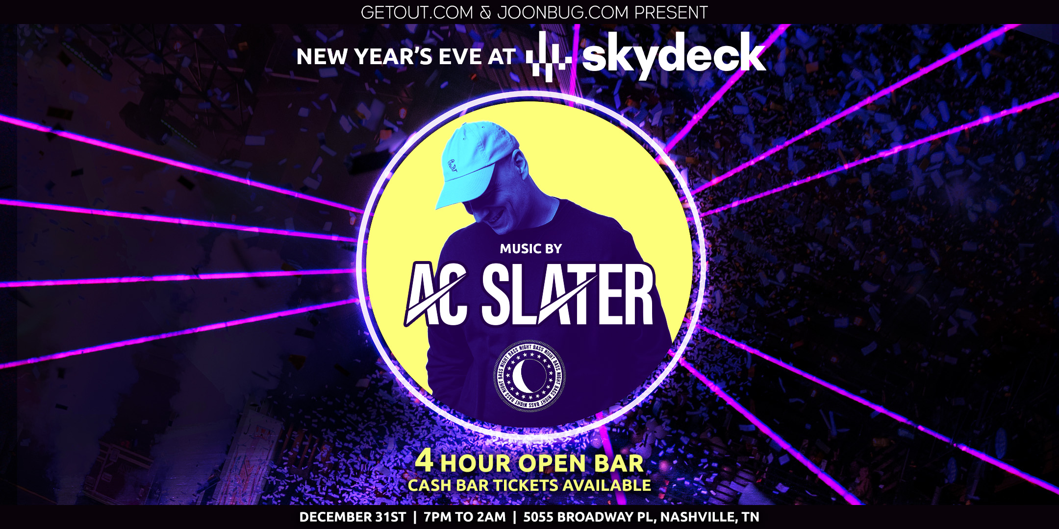 Promo image of New Years Eve on Skydeck