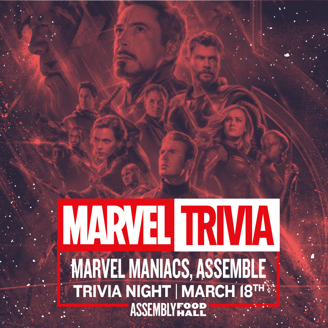 Promo image of Marvel Trivia Night