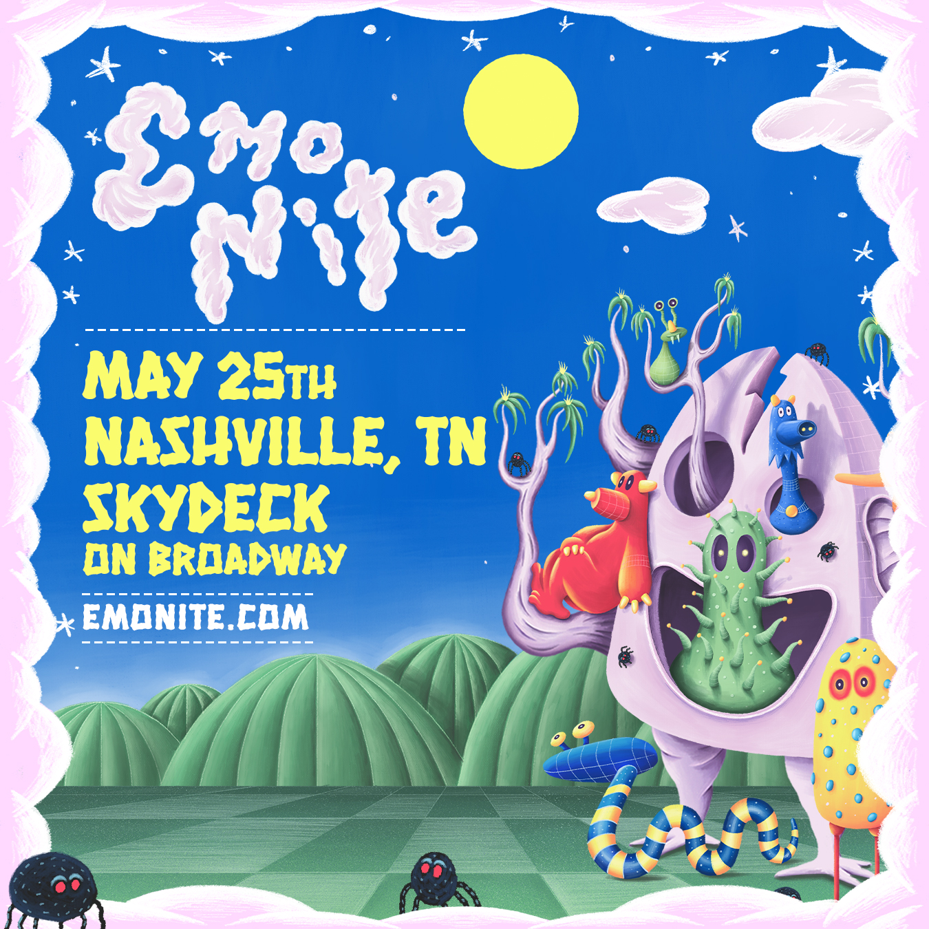 Promo image of Emo Nite at Nashville, TN!
