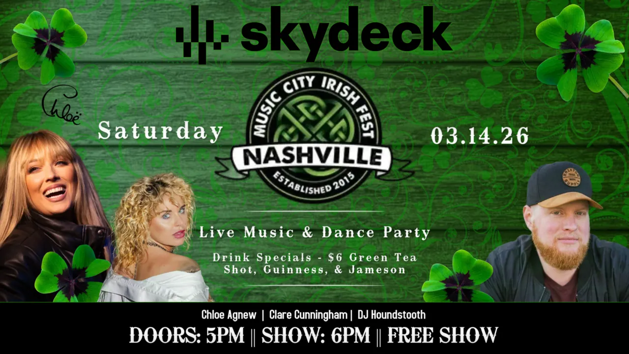 Music City Irish Fest at Assembly Hall March 14th, 2026.