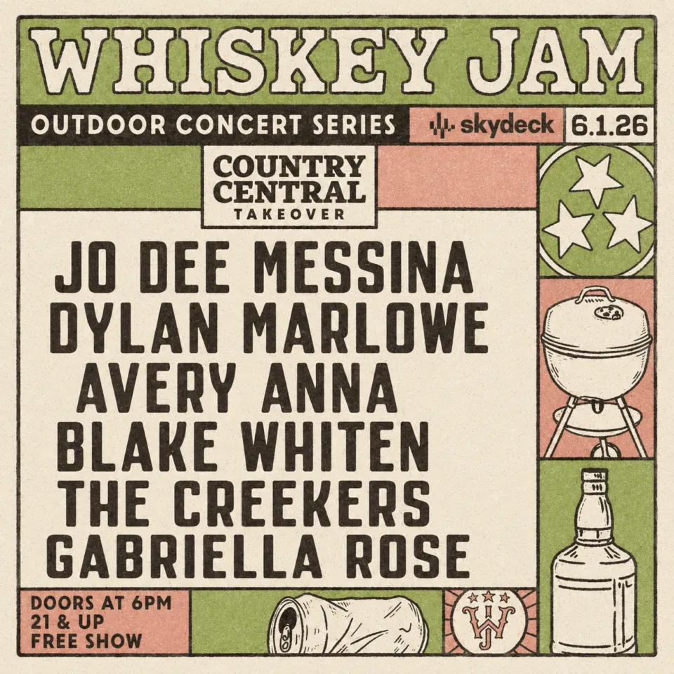 Promo image of Whiskey Jam at Skydeck