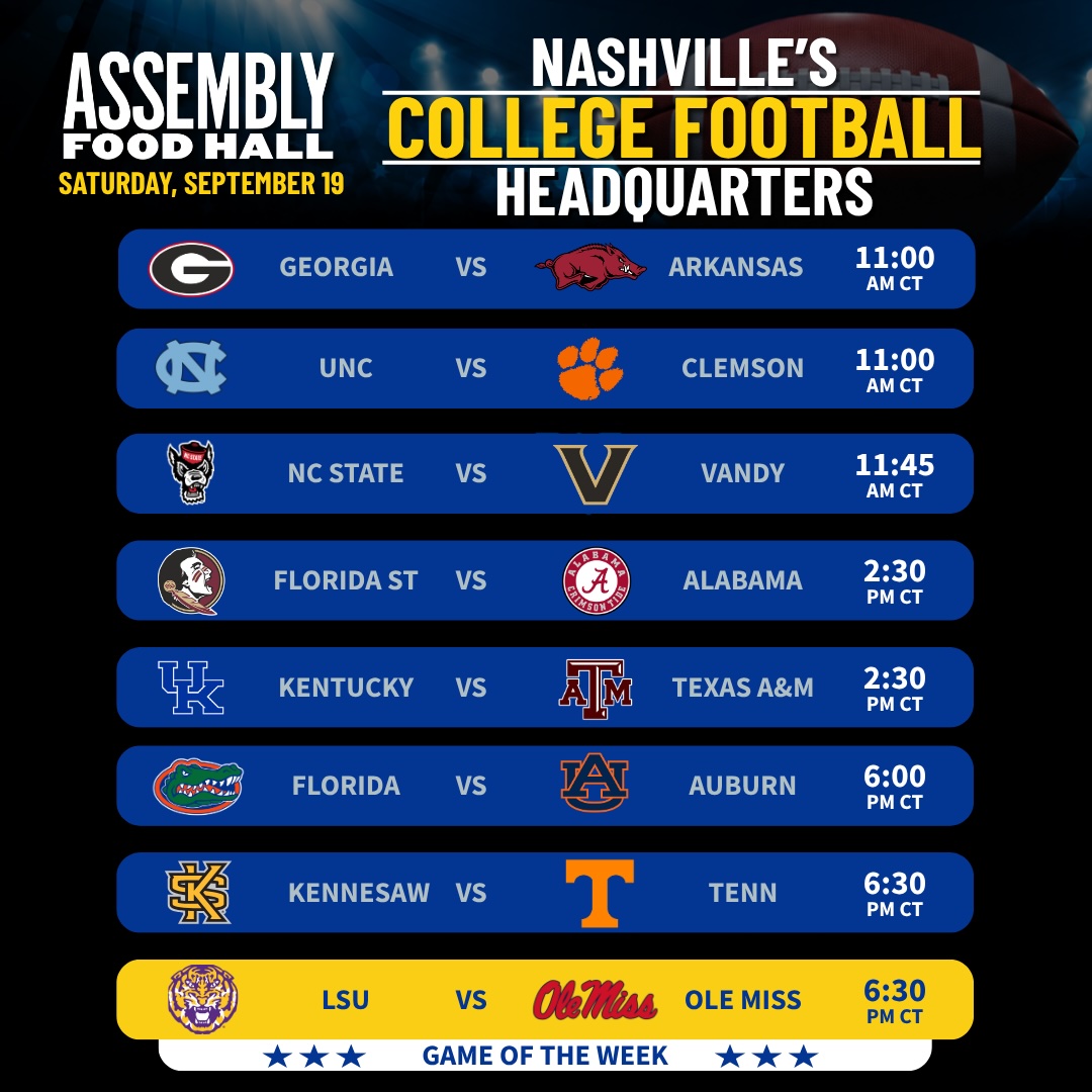 College Football Headquarters | September 19