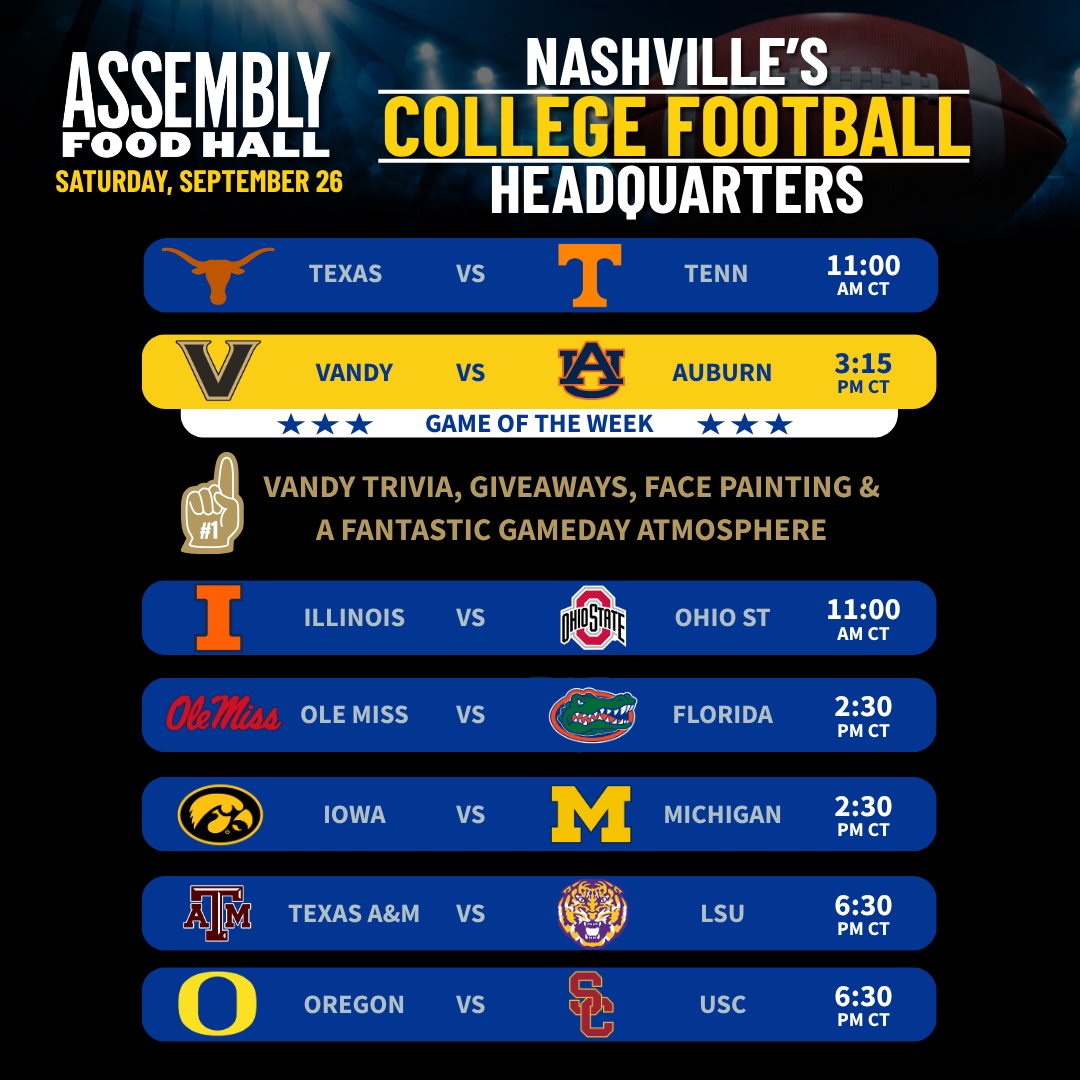 College Football Headquarters | September 26