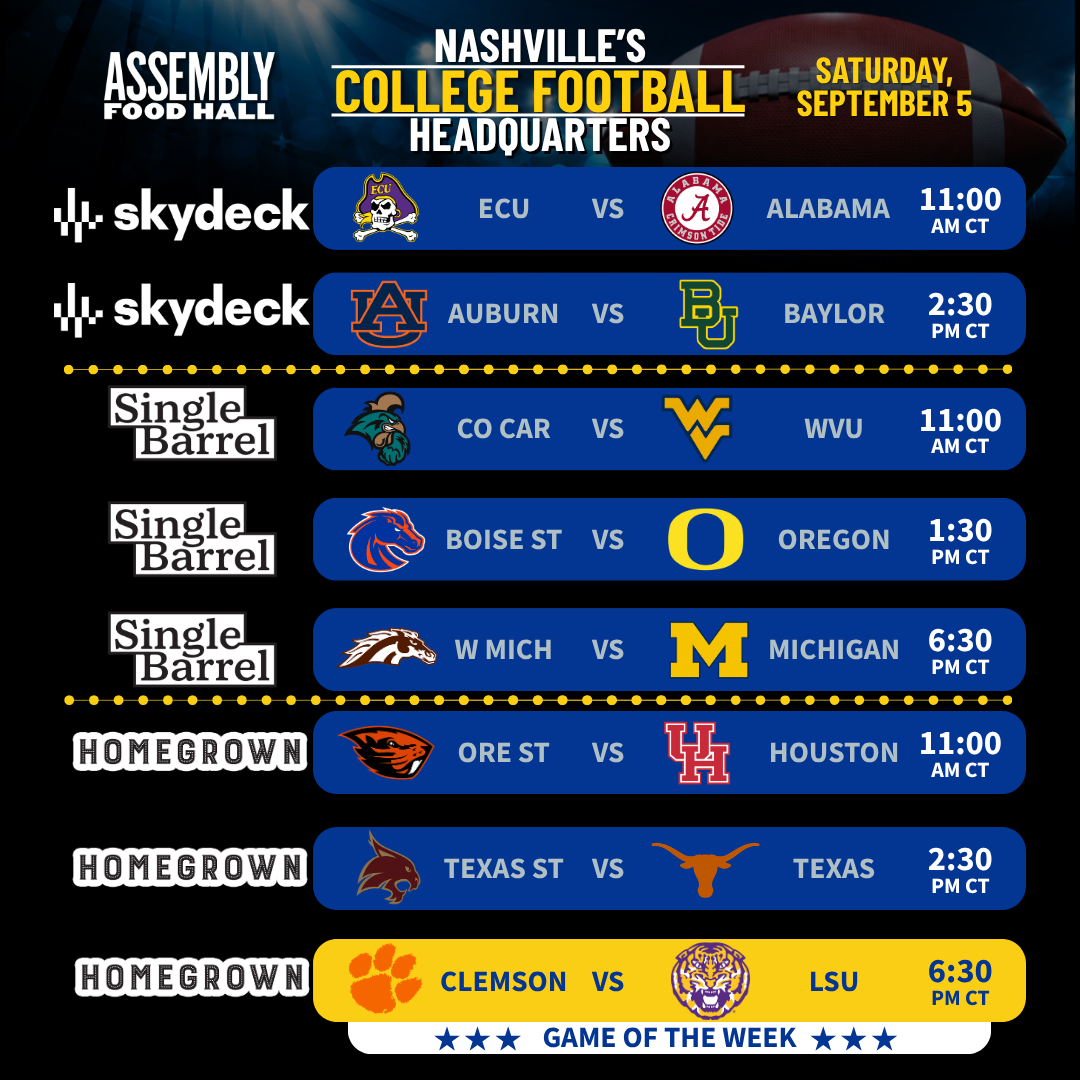College Football Headquarters | September 5