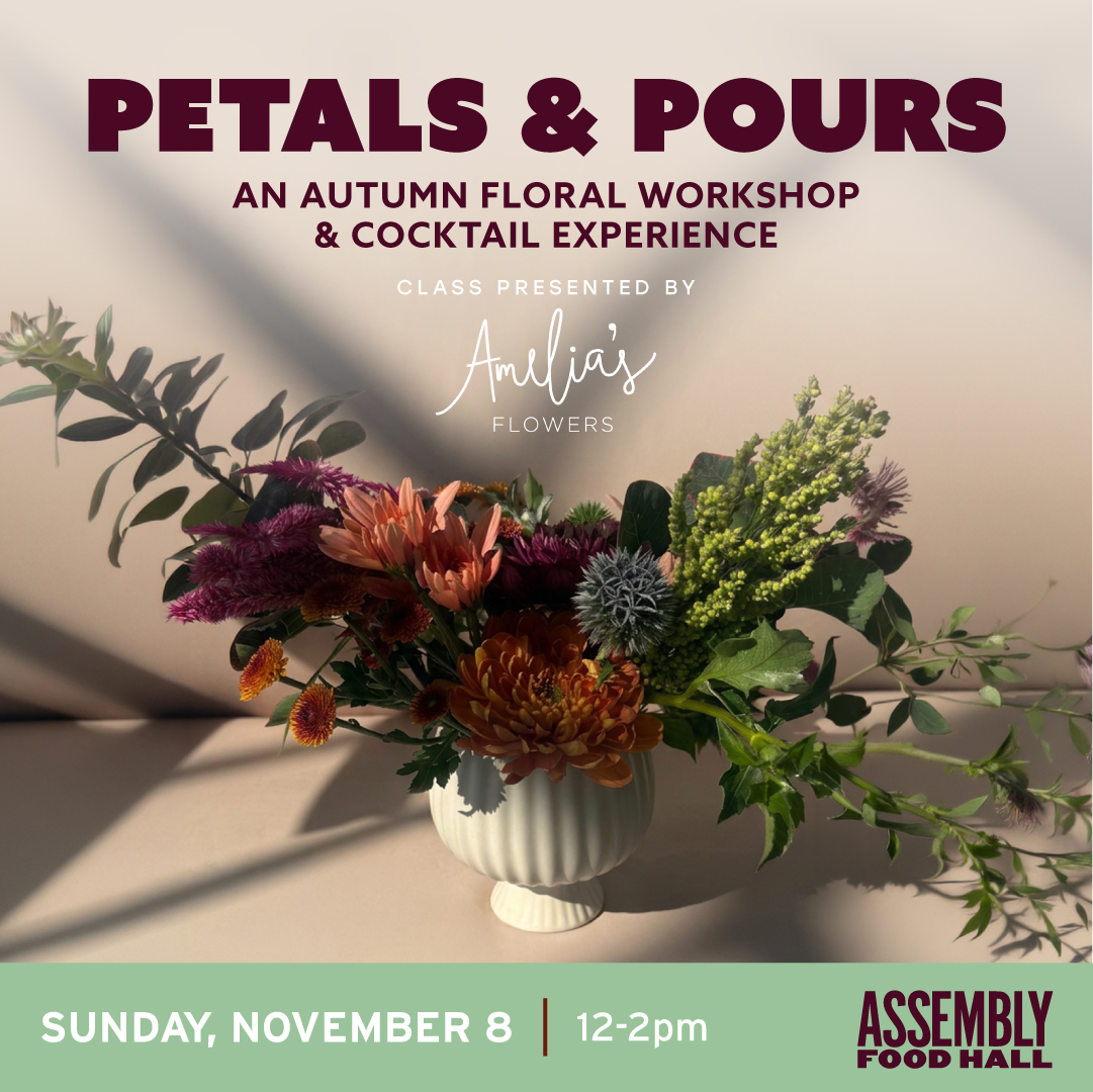 Promo image of Petals & Pours: An Autumn Floral Workshop & Cocktail Experience