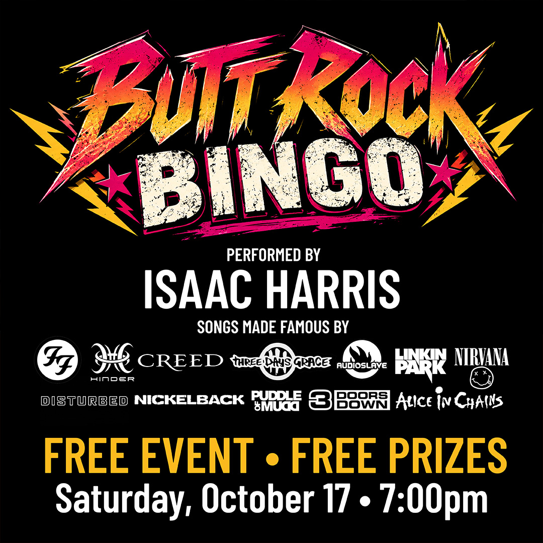 Butt Rock Bingo – FREE! - hero