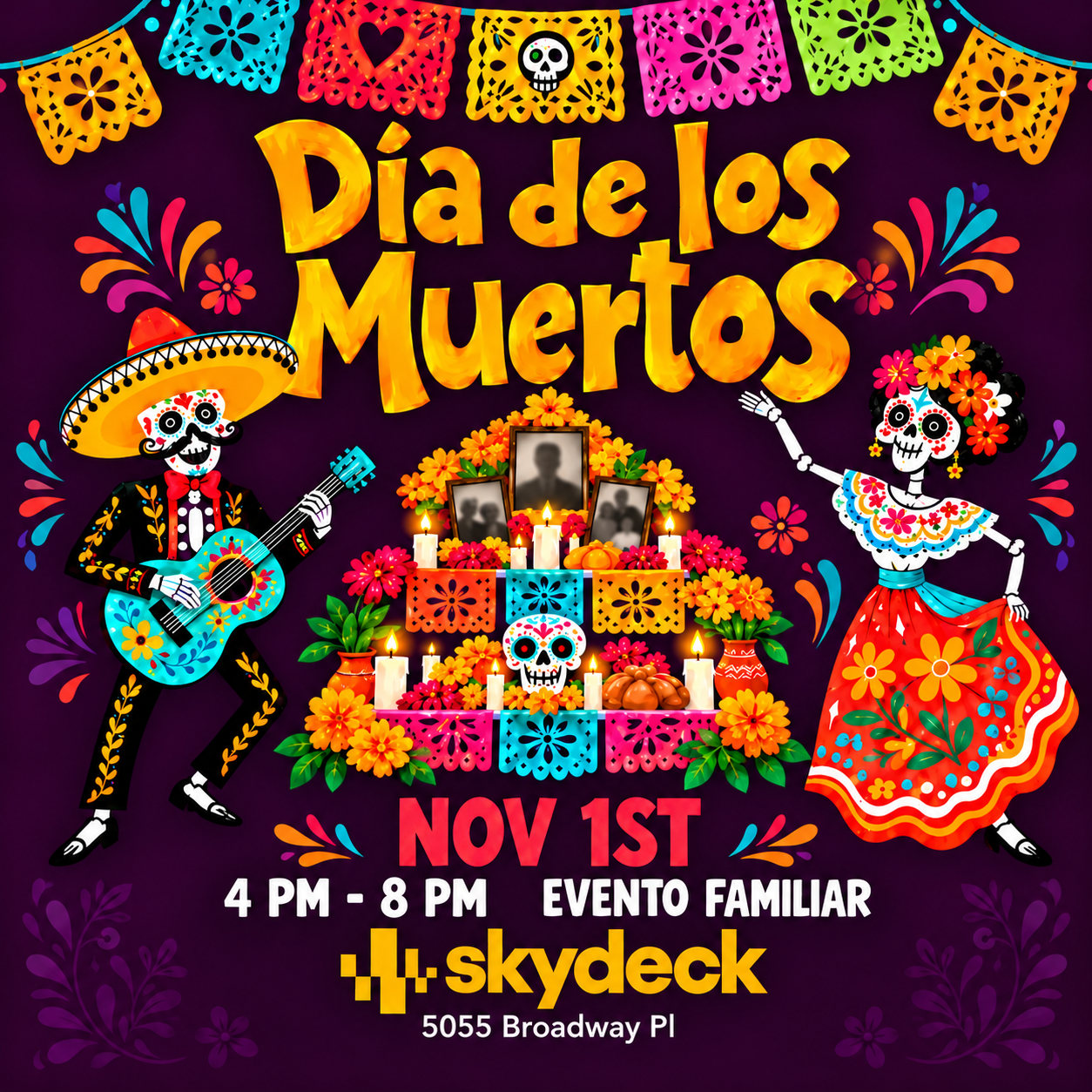 Promo image of Dia de los Muertos – Loud & Boozy
