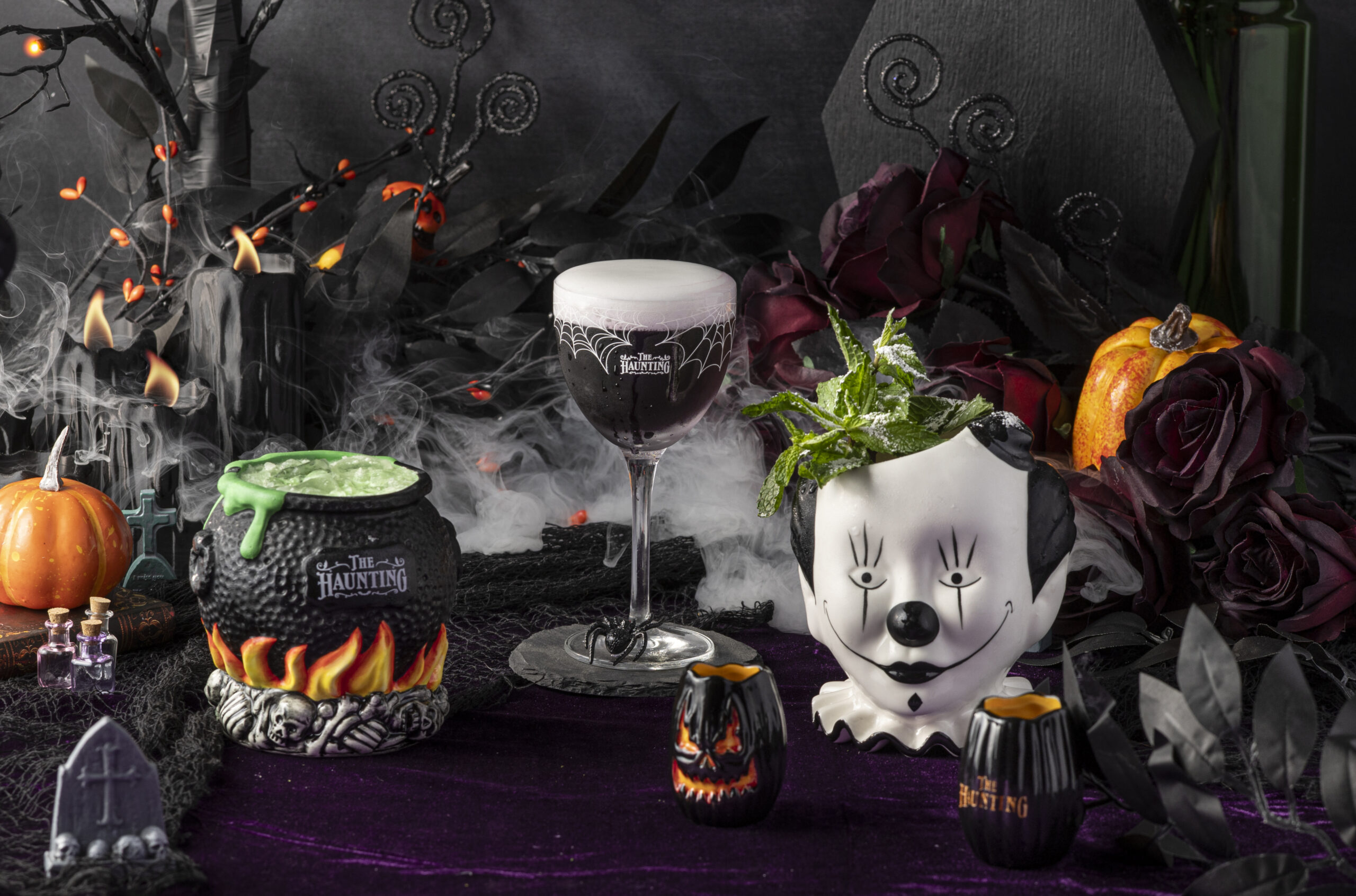 The Haunting at Assembly Food Hall - vendor background